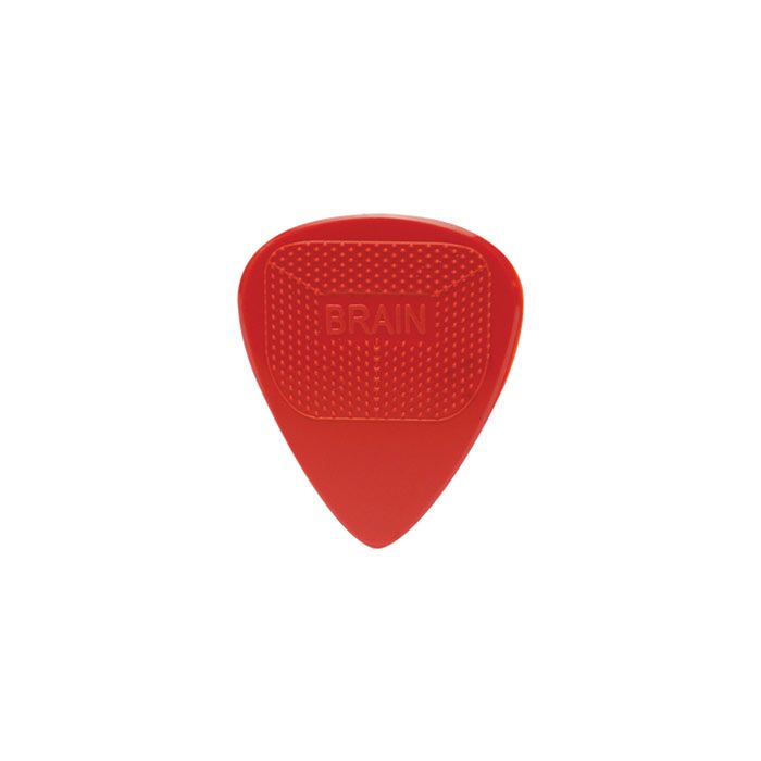 D'Andrea Snarling Dog Guitar Picks, Brain Picks, 72 Picks, .73mm Red