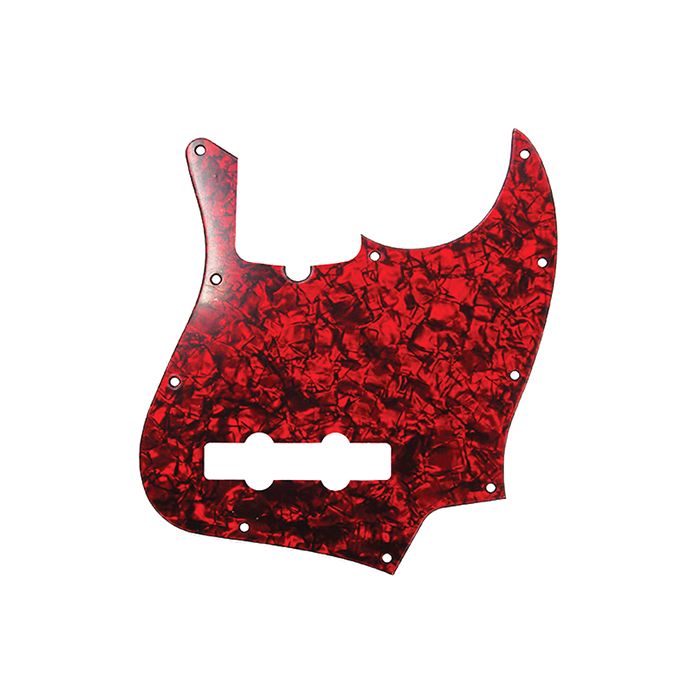 D'Andrea Pro Pearl Pickguard for Fender Jazz/J-Bass - Red Pearl, DPP-JB-RDP