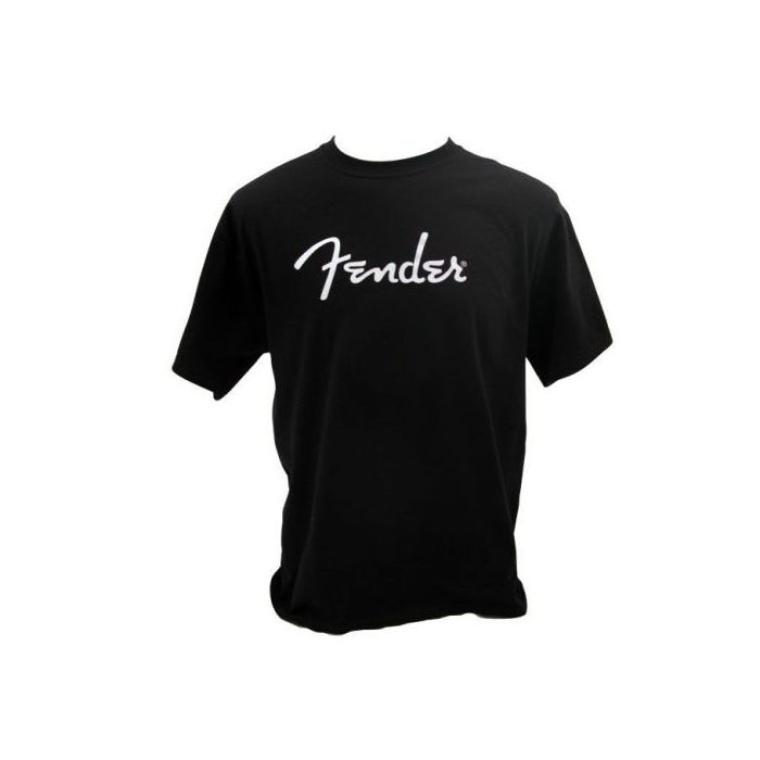 Genuine Fender Guitars Original Logo Tee Men's T-Shirt - BLACK - 2XL, XXL