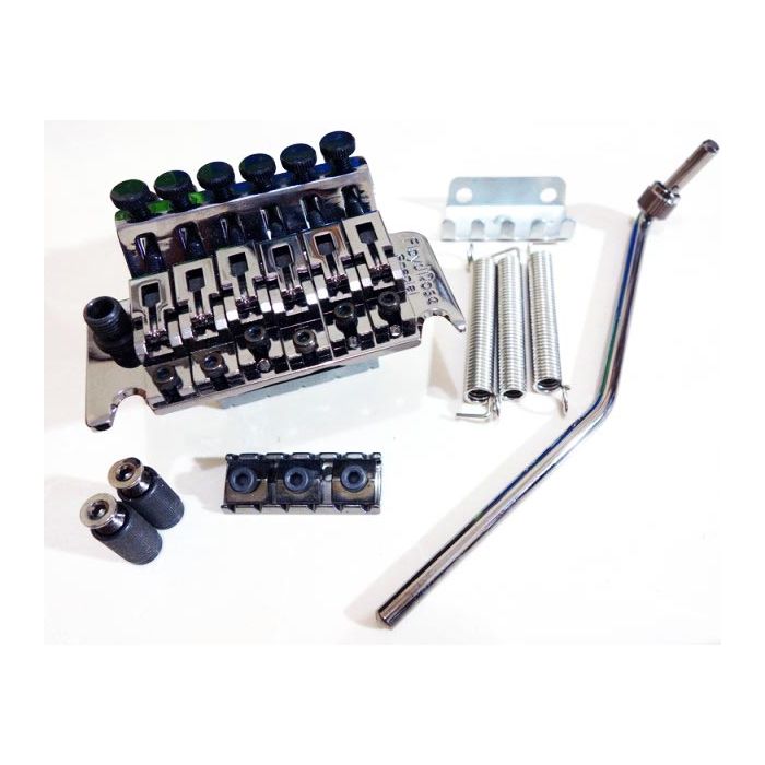 Floyd Rose FRTS5000 Special Series Tremolo Bridge System w/R3 Nut - BLACK NICKEL