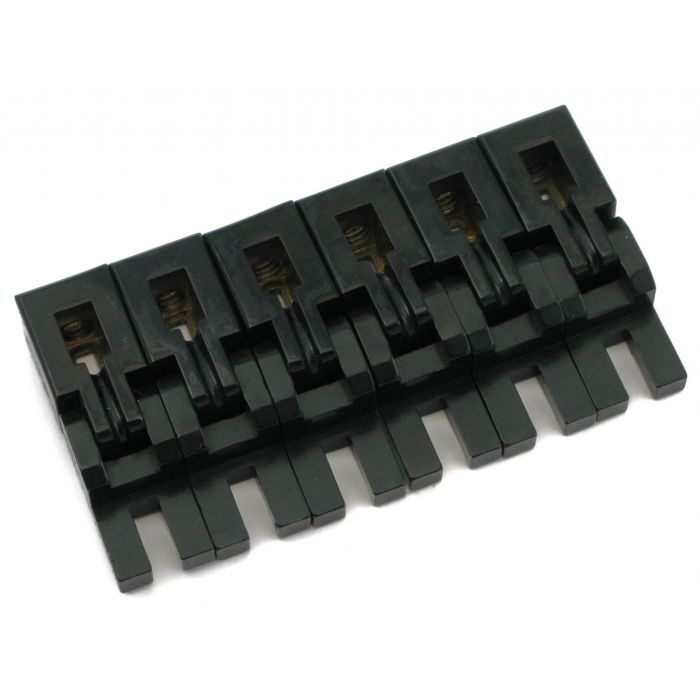 Genuine Floyd Rose FRS2BSSB Special Series Bridge Saddles Set - BLACK