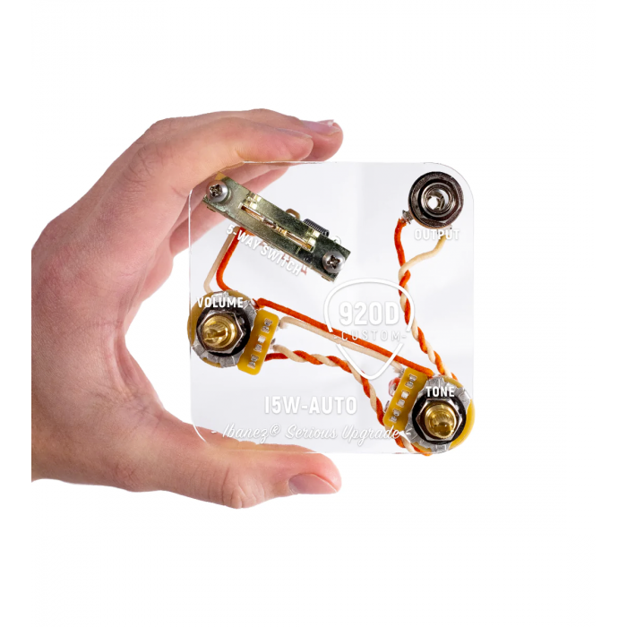 920D Custom Ibanez Upgraded 5-Way Wiring Harness With Auto Splits