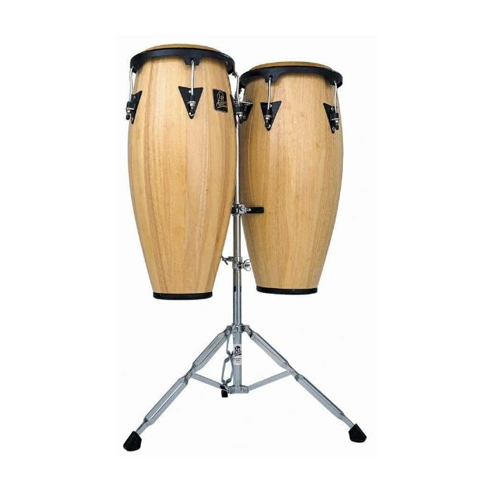 LP Latin Percussion Aspire 11" & 12" Congas Wood w/Stand