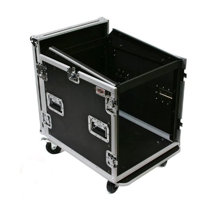 OSP 10-Space ATA Mixer Rack Road Tour Flight Case 12-Space Depth - MC12U-10
