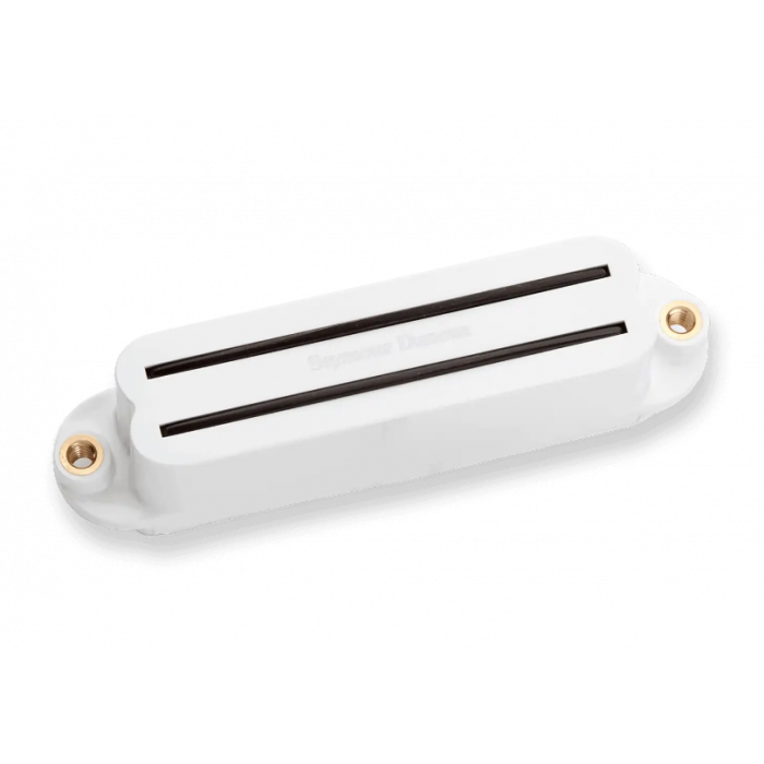 Seymour Duncan SHR-1b Hot Rails Bridge Pickup for Strat, White, 11205-02-W