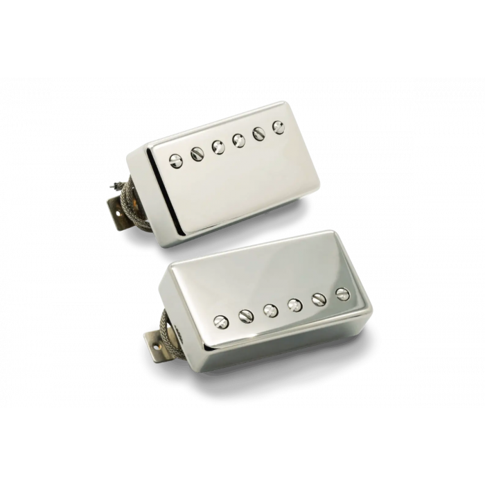 Seymour Duncan Retrospec'd Antiquity Humbucker Pickup Set Pair, Aged Nickel