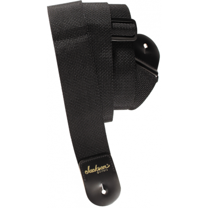 Jackson Guitars 2" Poly Adjustable Guitar Strap, Black
