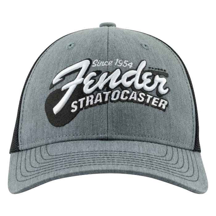 Genuine Fender Guitars Stratocaster/Strat Guitar Hat, Heather Gray