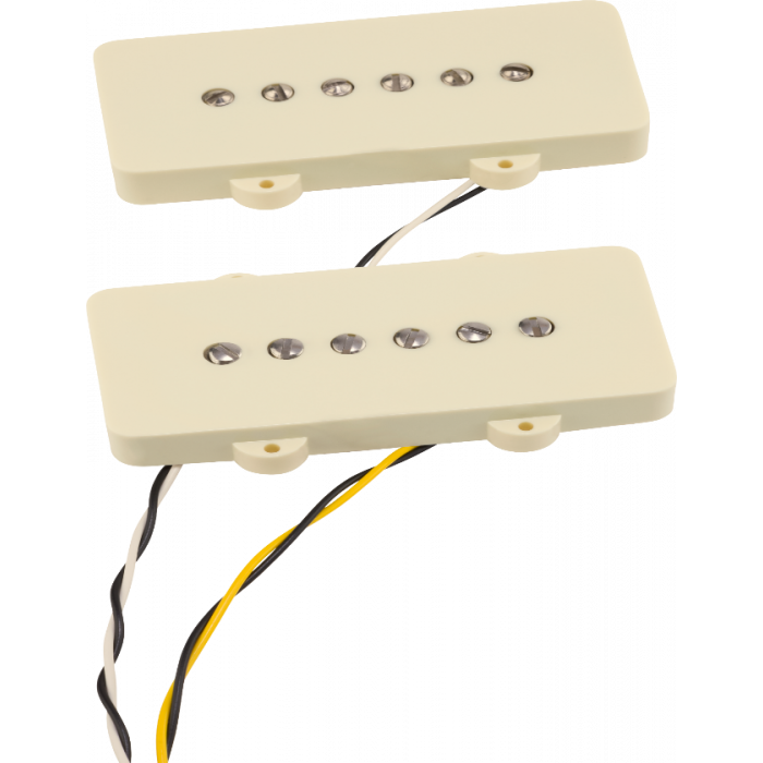 Genuine Fender Cunife/Cobalt Chrome Jazzmaster Pickup Set - 099-2374-000