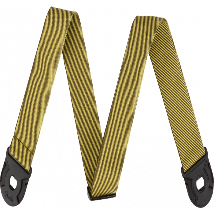 Fender QUICK GRIP Locking End Guitar Strap, Vintage Tweed, 2" Wide