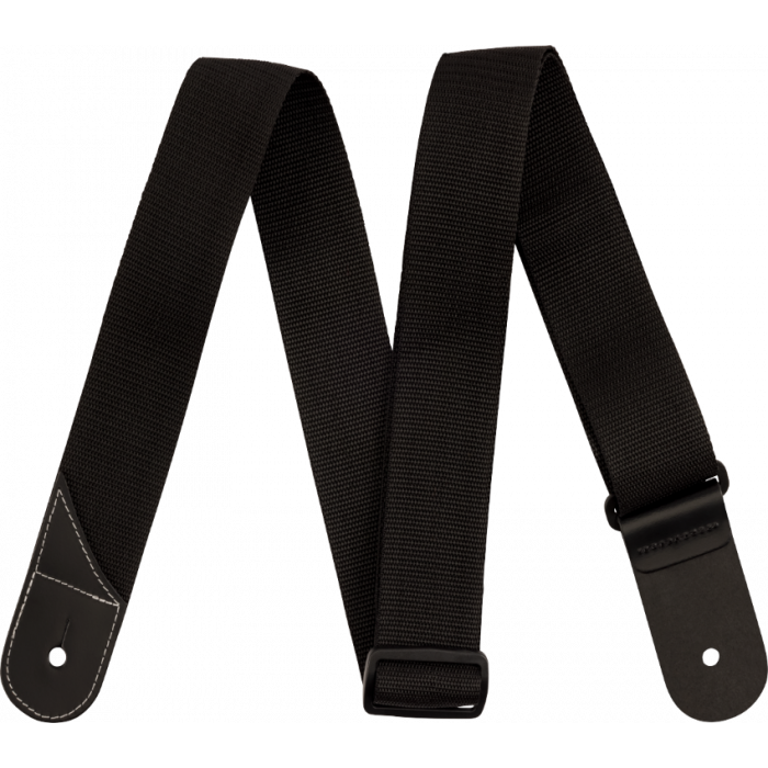 Jackson Guitars Polyester Shark Fin Guitar Strap, Adjustable, Black