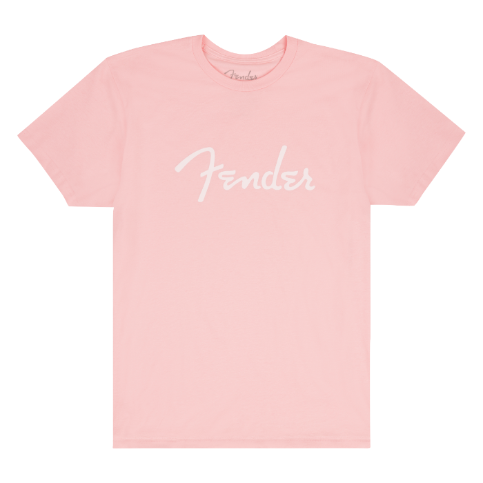 Fender® Spaghetti Logo T-Shirt, Shell Pink, XXL, 2XL
