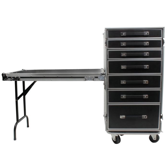 OSP Pro-Work ATA 7-Drawer Utility/Equipment Gear Road Tour Case w/ Casters