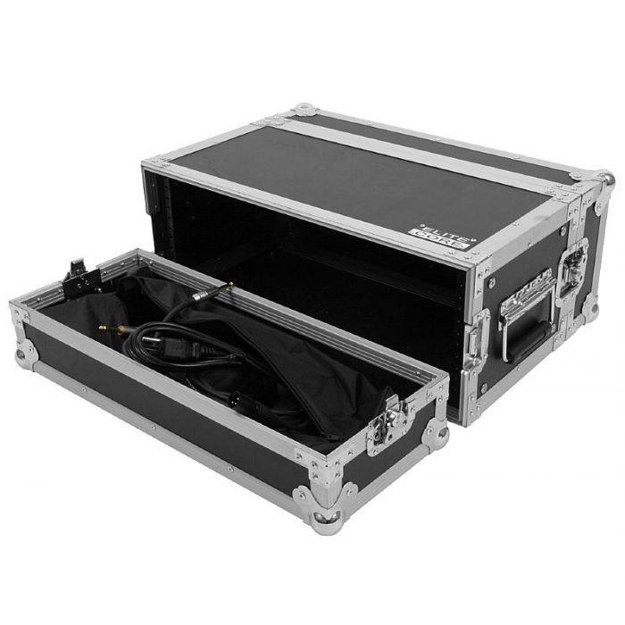 Elite Core 4-Space ATA 10" Deep Effects Flight Rack Case - RC4U-10