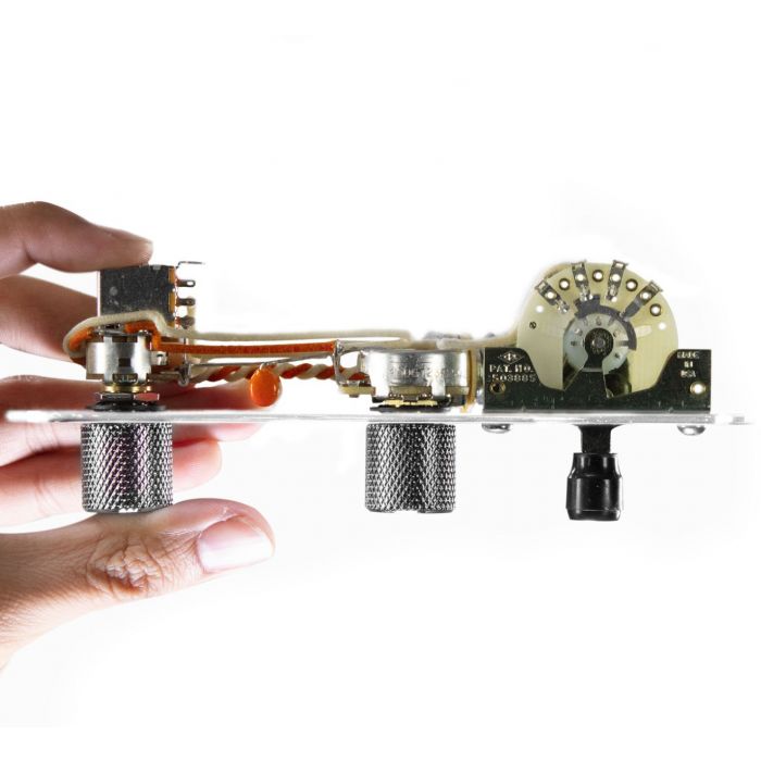 920D Custom Loaded Pre-Wired 7-Way Wiring Control Plate for T-Style Guitar