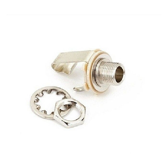 (Set of 2) Genuine Fender 1/4" Input/Output Jacks for Electric Guitar/Bass