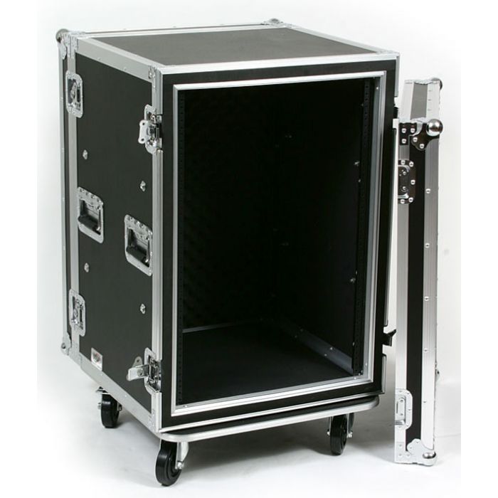 OSP 16-Space ATA Shock Mount Deep Amp Flight Road Rack Case - SC16U-20