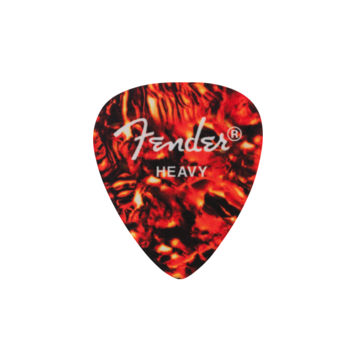 Genuine Fender Heavy Tortoiseshell Guitar Pick Patch, 912-2421-110