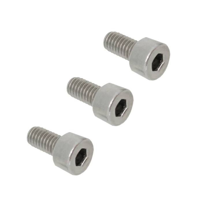 Floyd Rose FRNCSSSP Stainless Steel Locking Nut Clamping Screws (Set of 3)