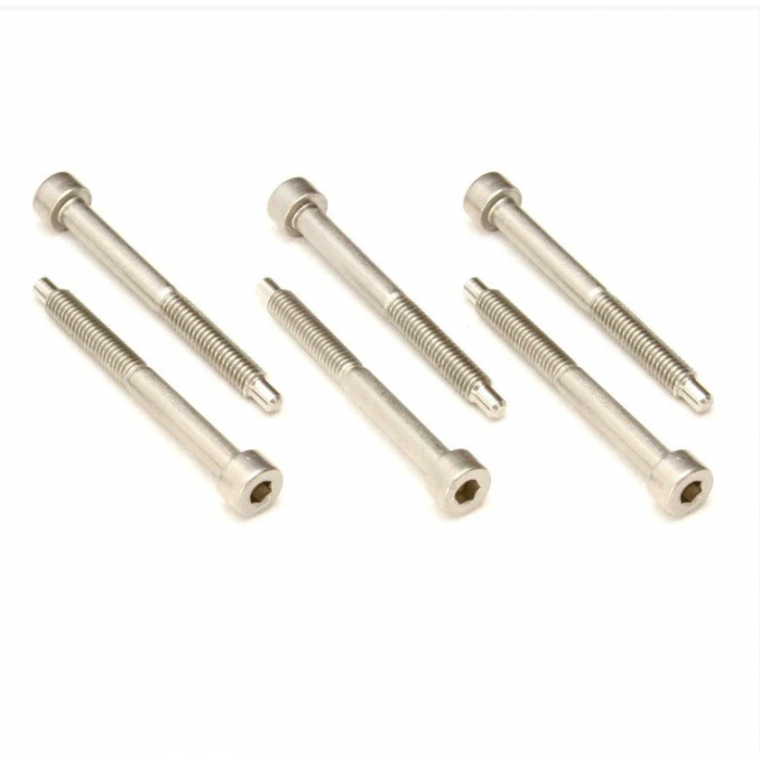 Genuine Floyd Rose FROSLSSSP Stainless Steel String Lock Screws, Set of 6