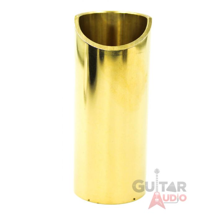 The Rock Slide, Polished Brass Guitar Slide, X-Large
