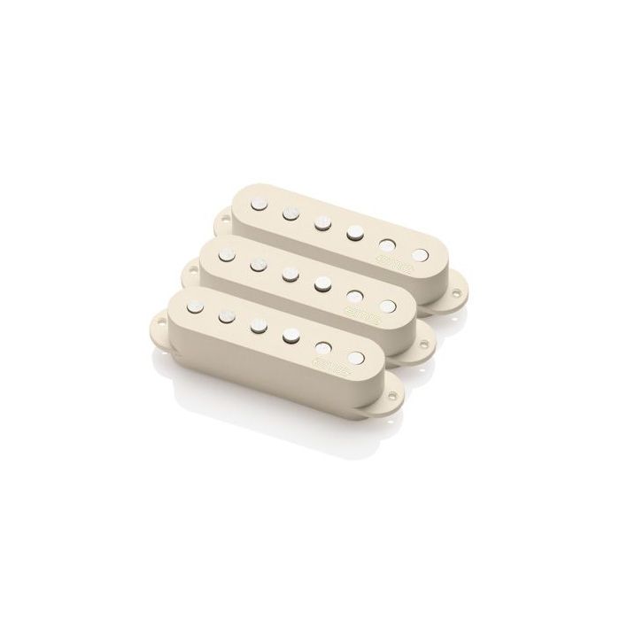 EMG SV SSS Pickup Set for Fender Strat/Stratocaster Guitar, Ivory