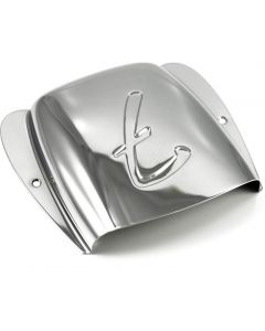 Genuine Fender Jazz/J Bass Bridge F Cover Plate - CHROME - 0010678000