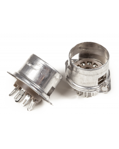 Genuine Fender Preamp Amp/Amplifier Tube Sockets, 9 Pin, Set of 2 - 002-3606-049