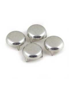 Genuine Fender Press-In Amplifier/Amp Glide Cups, Set of 4, Chrome, 0.75" Dia.