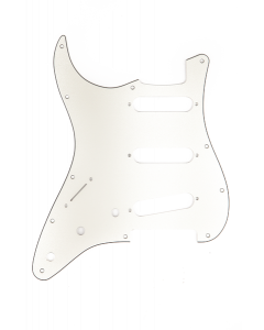 Genuine Fender LEFTY 3-ply Standard Stratocaster/Strat Pickguard - MINT