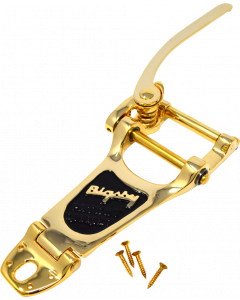Bigsby Gretsch B7GLH Vibrato Tailpiece, Made in USA, Left-Handed, Gold
