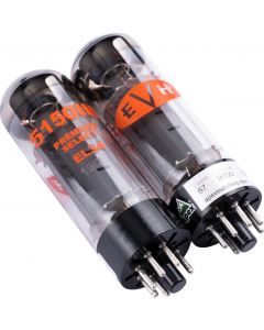 EVH EL34 Amplifier Power Tubes Kit, Pair/Duet Set - 022-3534-002