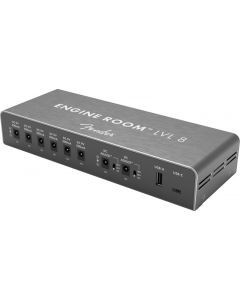 Fender Engine Room LVL8 Multi-Pedal Power Supply, 9Vdc at 500mA, 120V