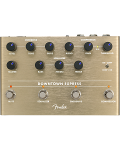 Fender Downtown Express BASS Guitar Multi Effects Stomp Box Pedal