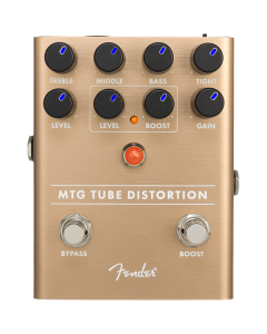 Fender MTG Tube Distortion Guitar Effect Stomp Box Pedal