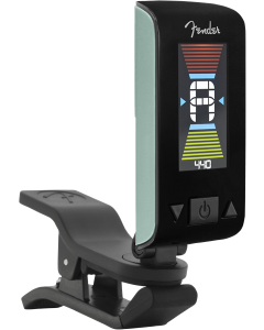 Genuine Fender Original Clip-On Color LCD Tuner for Guitar, Banjo - DAPHNE BLUE