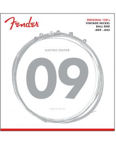 Fender 150L Pure Nickel Electric Guitar Strings Set - LIGHT 9-42