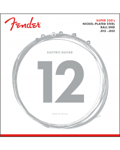 Fender Super 250H Nickel-Plated Steel Electric Guitar Strings Set - HEAVY 12-52