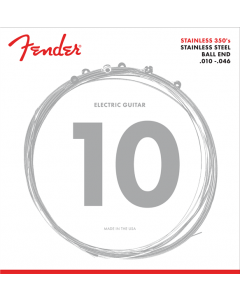 Fender 350R Stainless Steel Electric Guitar Strings Set - REGULAR 10-46