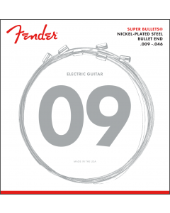 Fender 3250LR Super Bullets Electric Guitar Strings Set - LIGHT REGULAR 9-46