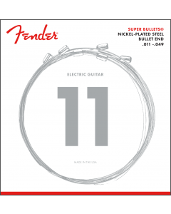 Fender 3250M Super Bullets Electric Guitar Strings Set - MEDIUM 11-49