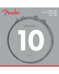 Fender 3255R Classic Core Electric Guitar Strings Set, NPS Bullet Ends 10-46