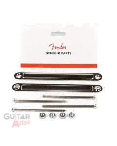 Genuine Fender Amp/Amplifier Chassis Straps Pair with Mounting Screws - Large