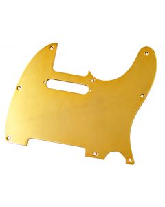 Genuine Fender Solid Metal American Standard Tele/Telecaster Pickguard - GOLD