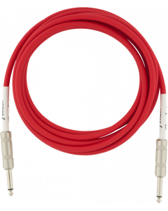 Genuine Fender Original Series Instrument/Guitar Cable, FIESTA RED, 10' ft