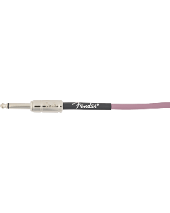 Fender Contour Series Guitar/Instrument Cable, Straight, 18.6' ft, Burgundy Mist
