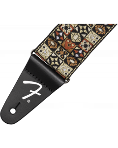 Genuine Fender 2" Festival Series Adjustable Guitar Strap, Tan