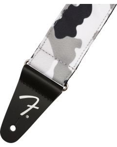Genuine Fender 2" Wide Guitar Camo Strap, Winter Camo 099-0638-024