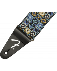 Genuine Fender 2" Festival Series Adjustable Guitar Strap, Blue