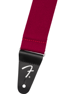 Genuine Fender Supersoft 2" Wide Guitar Strap - Maroon - 099-0642-088